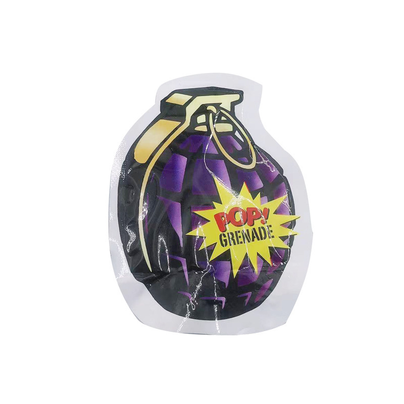 Automatic Inflatable Simulation Grenade Self-Explosion Small Fried Bag Trick Children's Toys Funny Prank Frightening Bag Wholesale