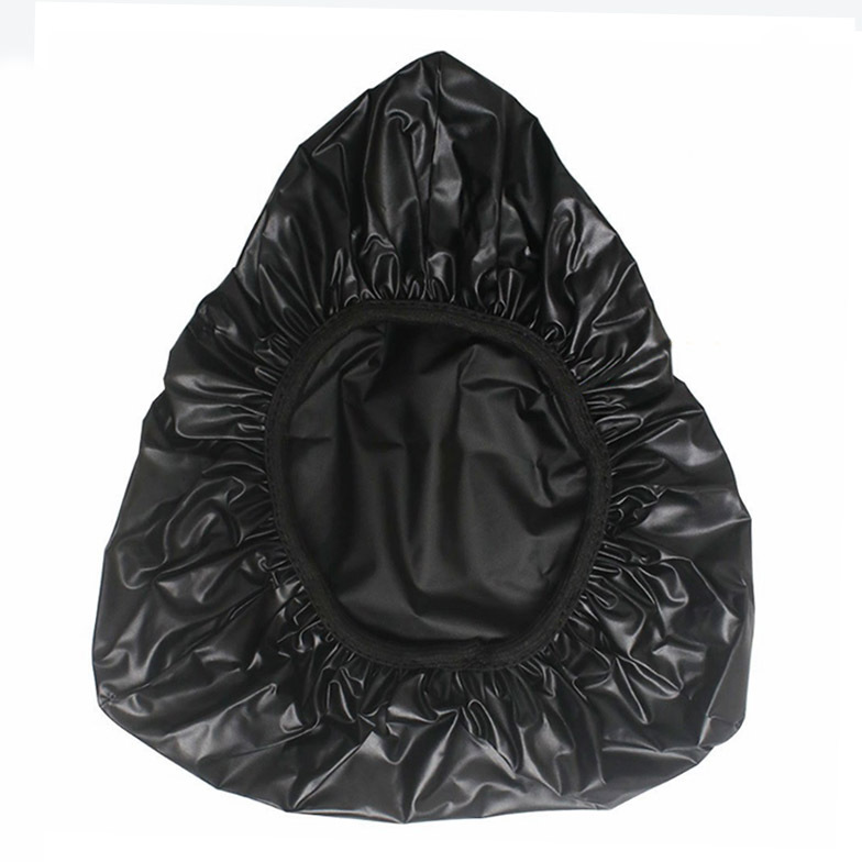 Factory in stock PVC Saddle Cover Waterproof PVC Hot Pressed Bicycle Cushion Cover Bicycle Saddle Rainproof Cover