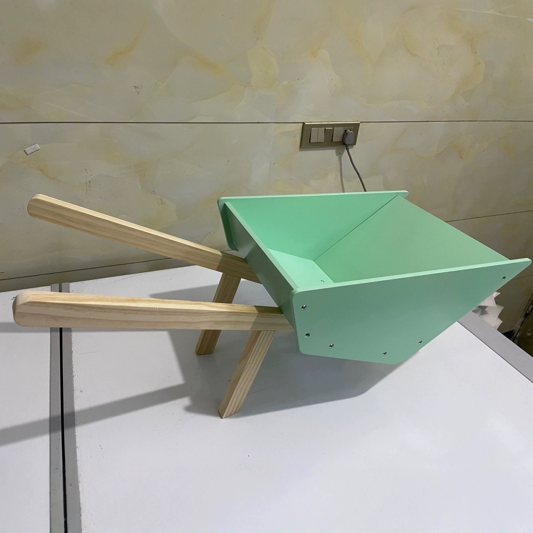 Игровая тележка в скандинавском стиле для детей, креативные украшения для дома