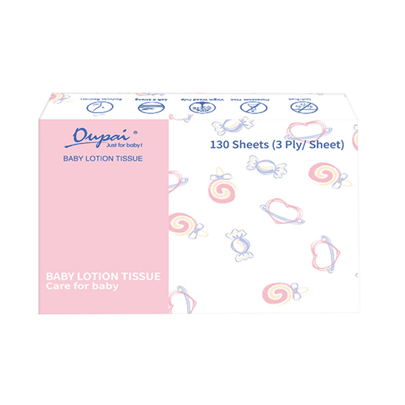 Cream Paper Cloud Soft Towel Baby Drafted Paper Moisturizing Paper Towel Soft Face Towel Skin Friendly 130 Drafted Soft Paper Towel Wholesale Factory