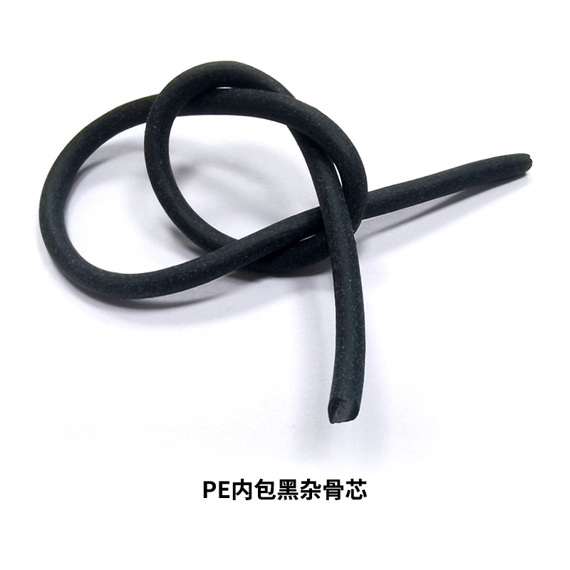 Factory Direct Supply of Pe Round Bone Strips for Luggage, Cushion Edge Inlay, Solid Hollow Round Bone Core, Spot 1 Roll Batch