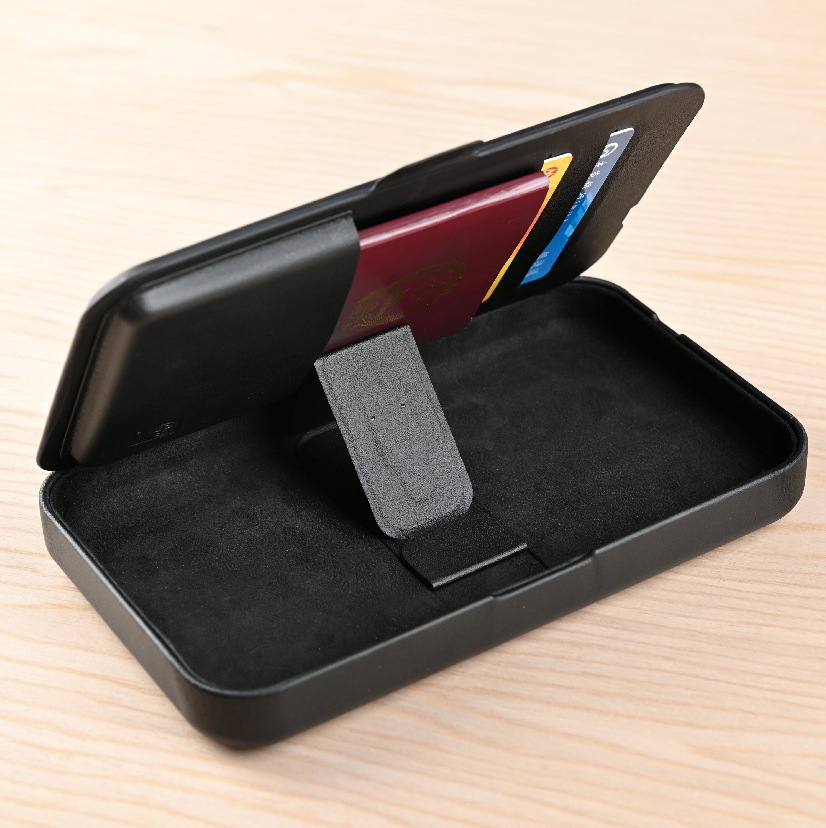 Mobile Phone Wireless Fast Charging Magsafe Charger Business Gift Travel Wallet