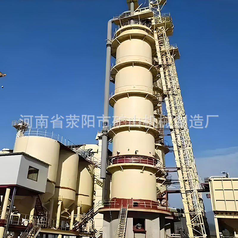 280 тонн вертикальная печь для извести с низким энергопотреблением, запатентованный дизайн печной камеры, энергосберегающая и экологически чистая