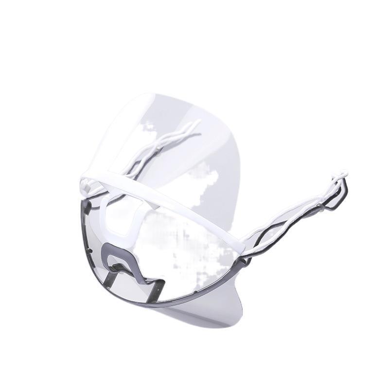 Transparent mask chef mask catering food plastic special Kitchen restaurant canteen anti-saliva droplets wholesale