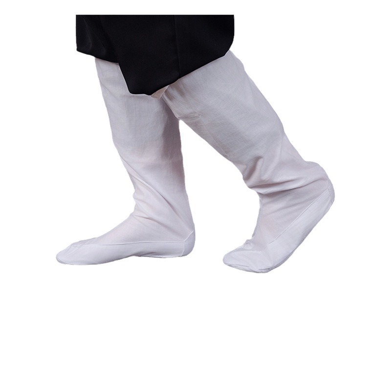 Wudang Cotton Taoist Yun Socks Men's Martial Arts Practice Performance Socks Monk Socks Film and Television Costery Boots Opera Supplies