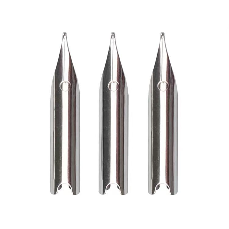 Steel Nib Wholesale 18.5 Small Cylindrical Nib Small Bag Tip Dark Tip Multifunctional Earplugs Dust Removal Cleaning Nib