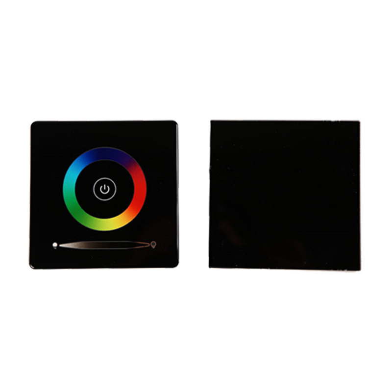 Glass products silk screen tempered glass button switch control panel intelligent switch panel factory supply wholesale