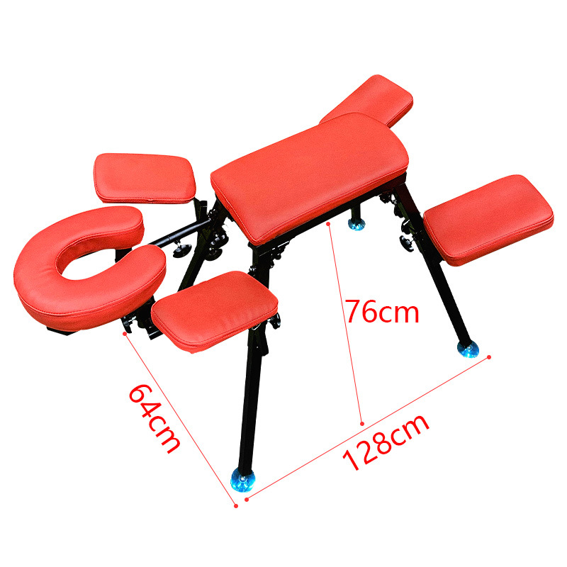 Sm  Bed Sex Props Multifunctional Acacia Eight-Claw Chair Intercourse Chair Sex Chair Couple Sm Bondage Kneeling Chair Foldable