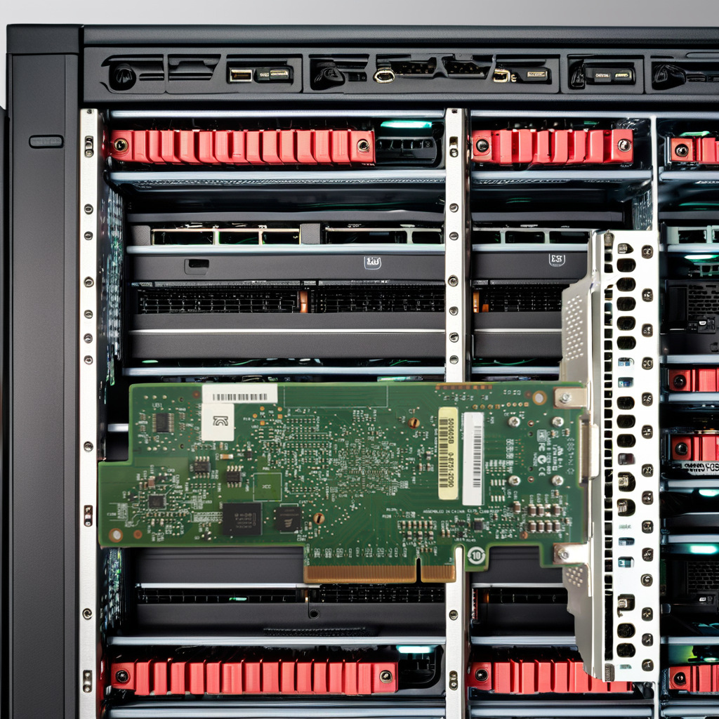 Original Large-Scale Integrated Circuit Sas 9217-4I4E 8-Port Hba Card with 4 Internal and 4 External