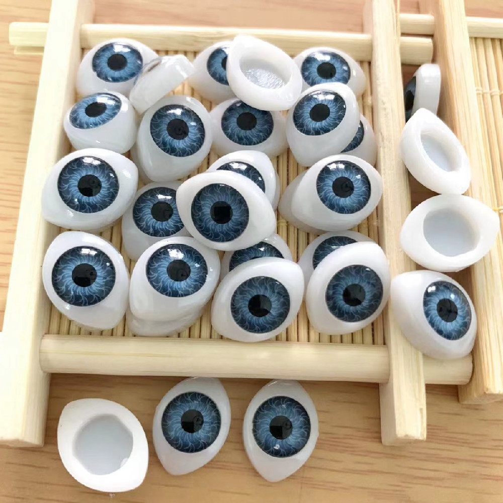 Bjd Handmade Artificial Ceramic Eye Accessories Acrylic Toy Eye Eyeball Fake Eye Doll Eyes Boat-Shaped Eyes