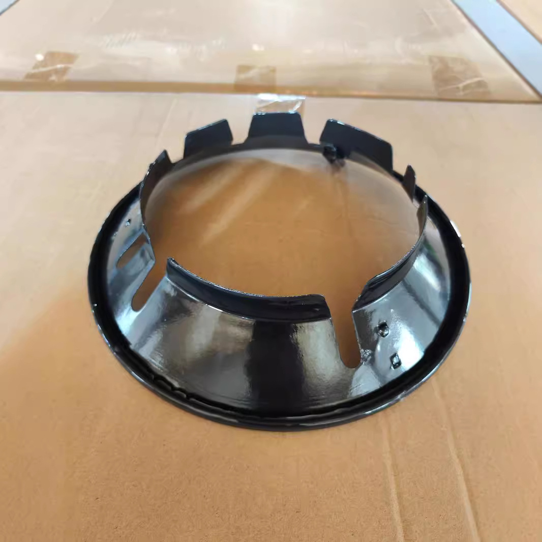 Black Enamel Eight-Opening Energy-Saving Cover Fire Cover Windproof Cover Fire Ring Gas Stove