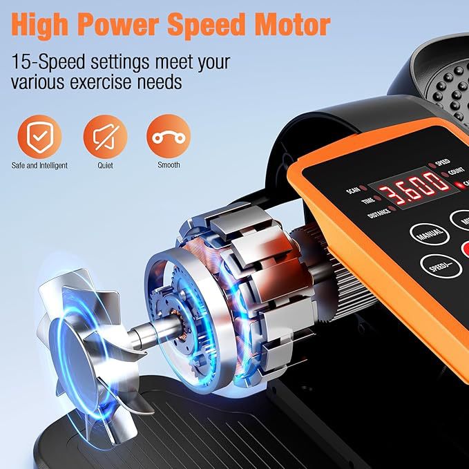 Silent Smart Knee Electric Elliptical Machine Leg Training Home Upper and Lower Limb Auxiliary Sports Fitness Equipment