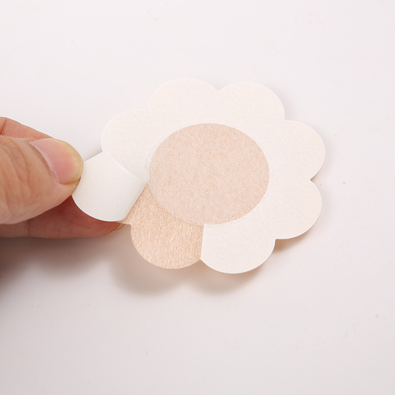 Girls' disposable anti-exposure floral chest stickers comfortable soft paste firm not easy to fall off anti-bump chest stickers