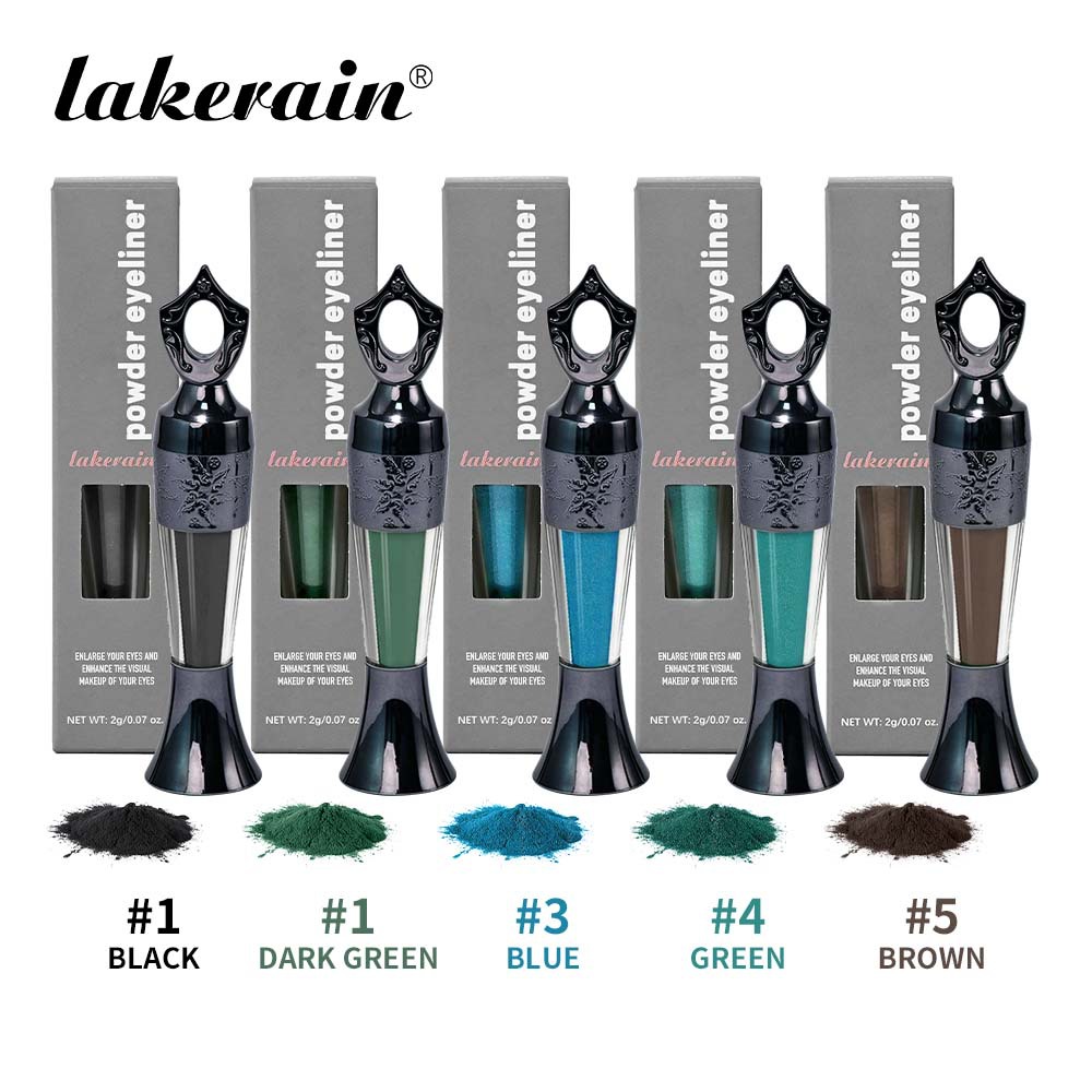 Кросс-бордерный Lakerain новый Shayd порошок для подводки глаз черный зеленый