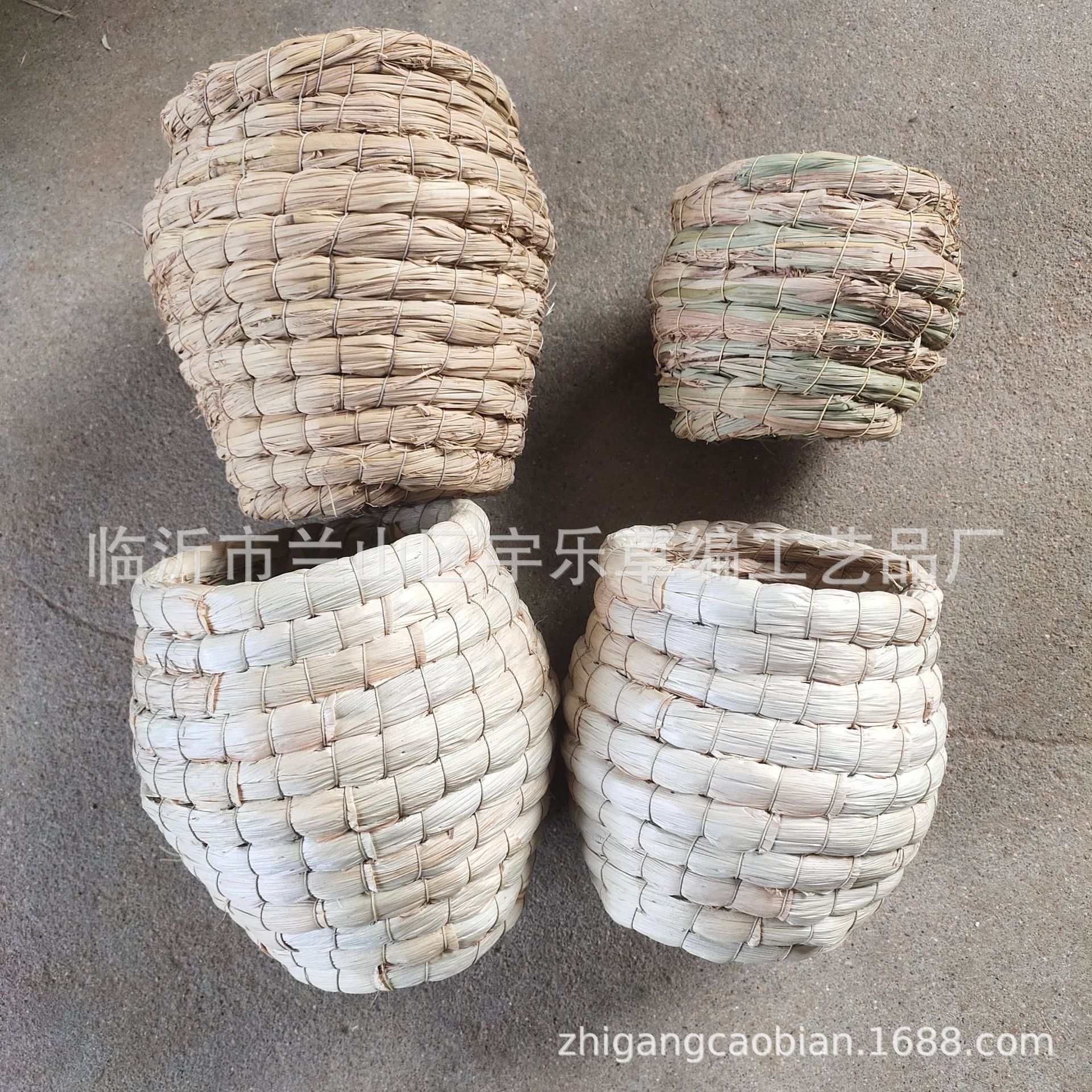 Supply supply handmade straw bird nest budgerigar hamster nest rutin chicken nest breeding nest warm nest