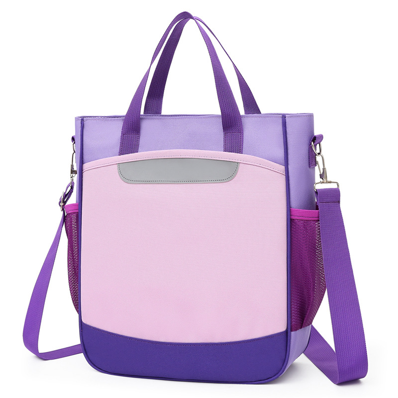 Schoolbag for primary school students three shoulder bag portable messenger bag training class children's tutorial bag custom printing logo