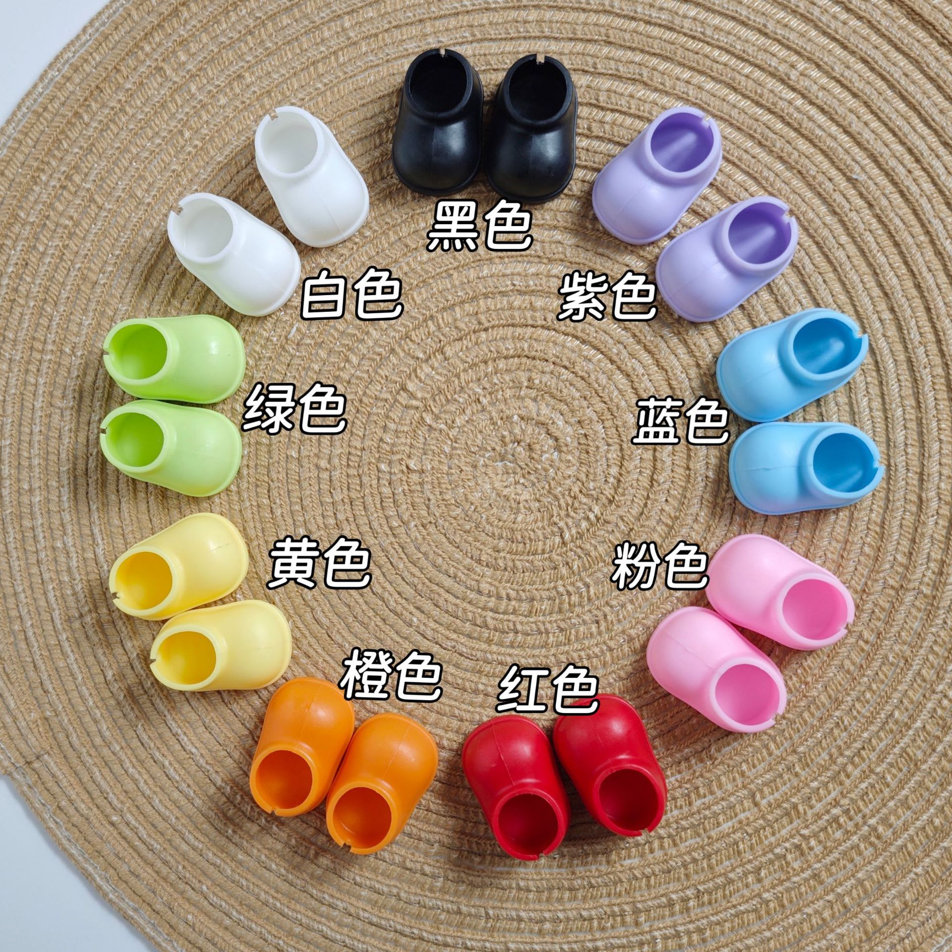 Подходит для обуви куклы Labubu, Bjd 17 см, дождевые ботинки, могут стоять, аксессуары для игрушек, оптовая продажа