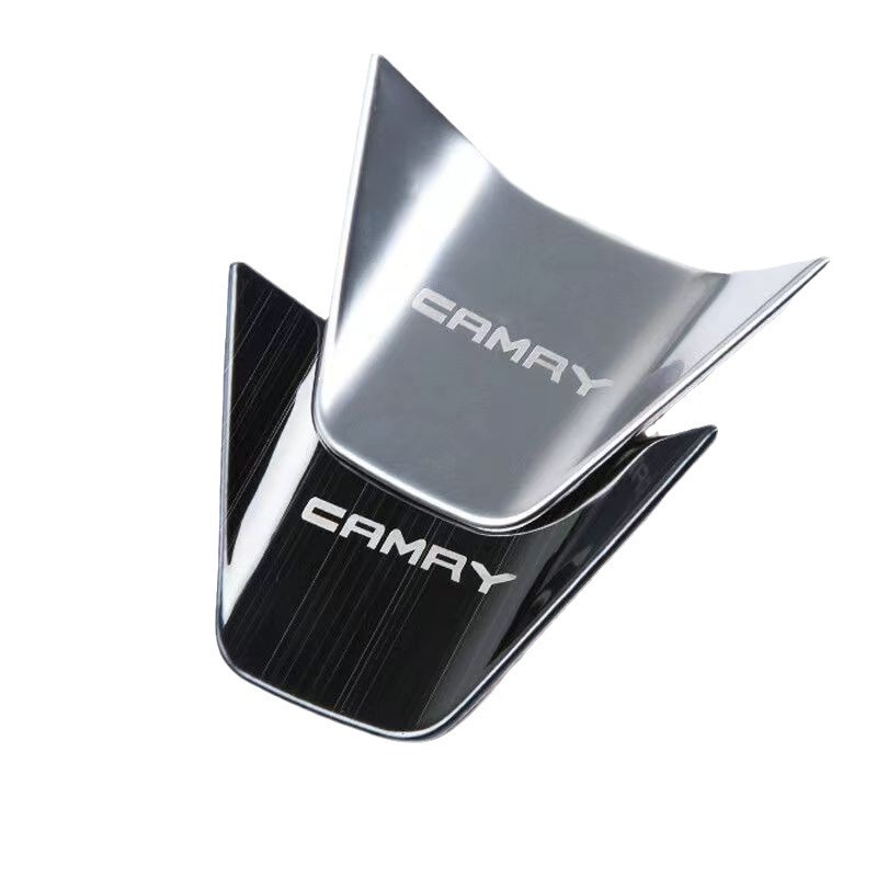 Suitable for eight-generation Camry steering wheel sequins anti-scratch patch interior decoration upgrade auto parts stainless steel parts