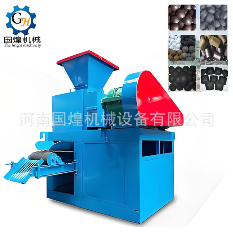 Машина для формования брикетов из угольной глины, пресс для угольного порошка, маленькая машина для прессования минерального порошка