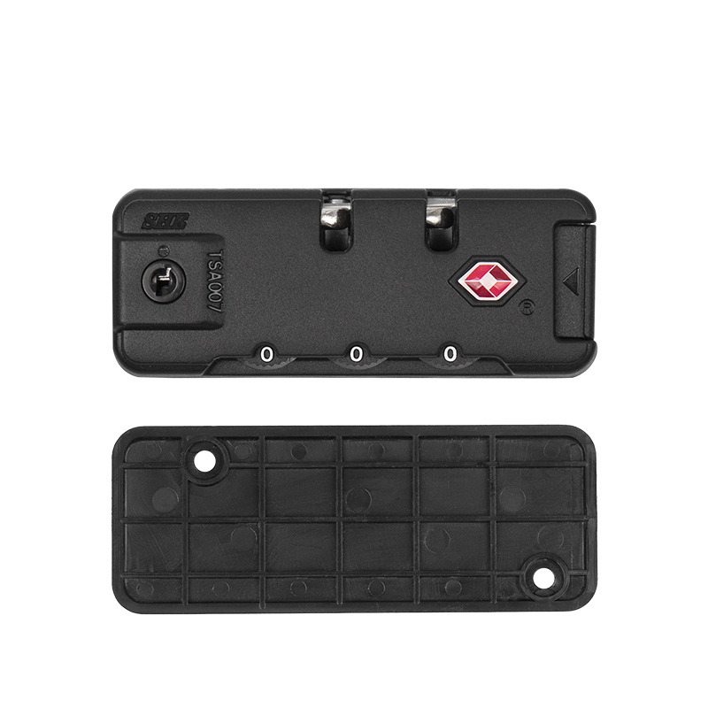 Spot Wholesale Luggage Accessories Sho Customs Lock Backpack Fixed Lock Tsa21102 Customs Code Lock Zipper Lock