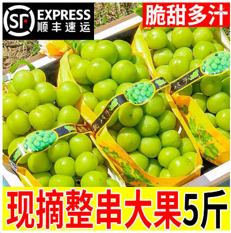 Виноград Солнце Роза, Циньван, свежий сезонный фрукт