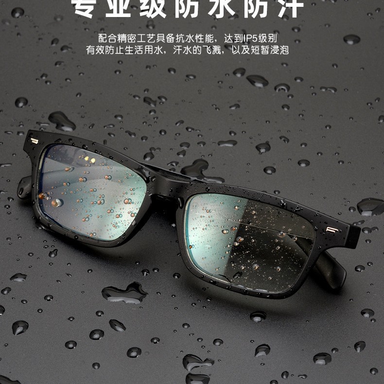 Smart glasses Bluetooth 5.0 stereo Open Audio Sports car unisex fashion blue light mirror