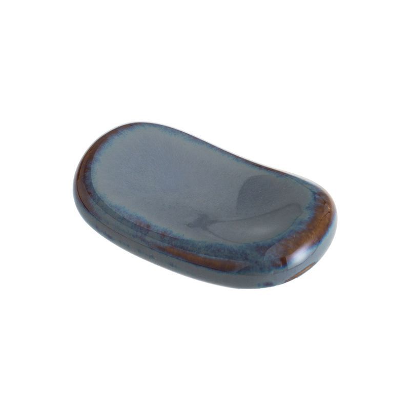 Glaze Chopsticks Rack Creative Simple Color Glaze Ceramic Rack Mini Spoon Holder Chopsticks Holder Rack Japanese Bracket Wholesale