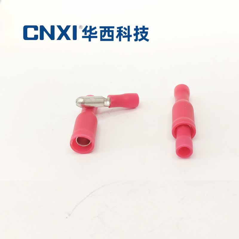 Cnxi Huaxi Technology Bullet-Type Male and Female Docking Insulated Terminal Mpdfrd1.25-156 Cold-Pressed Terminal Block