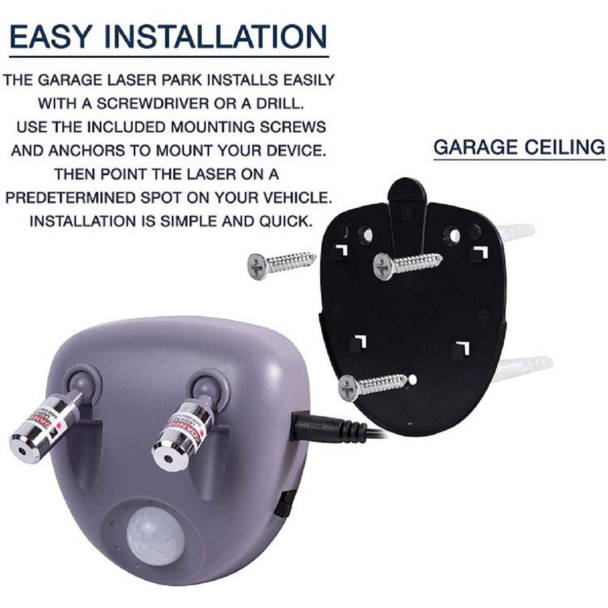 Double-head laser parking meter induction laser parking meter household laser parking artifact infrared sensor