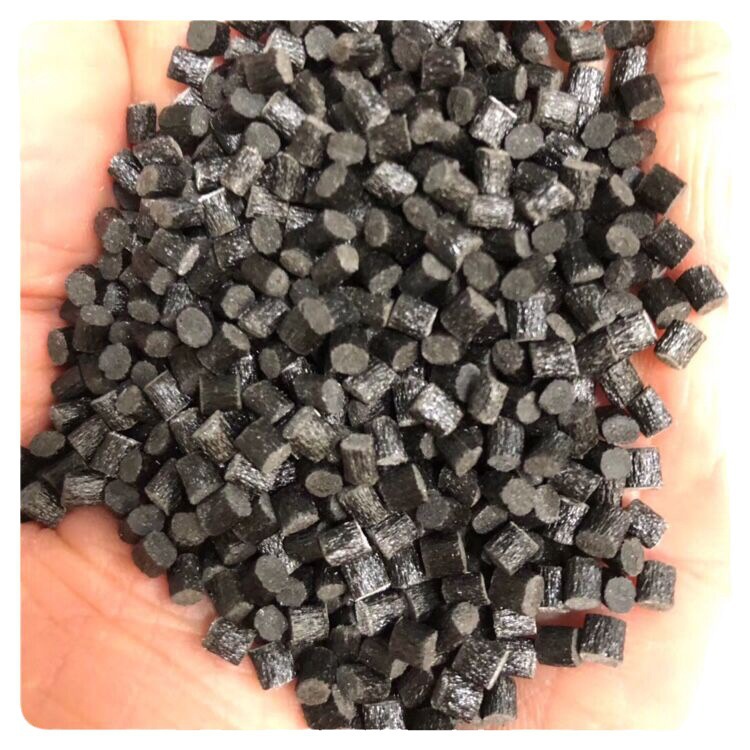 Black Pa66 Flame Retardant Reinforced Recycled Plastic Particles Manufacturer Wholesale