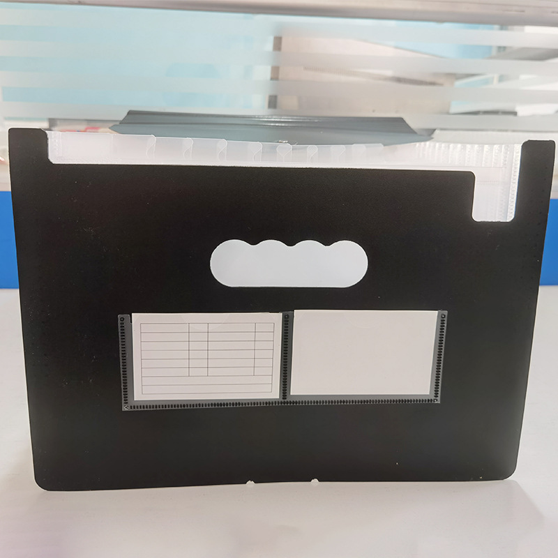 Student Office 18-line 24-layer data package color test paper folder organ bag organizing folder printable logo