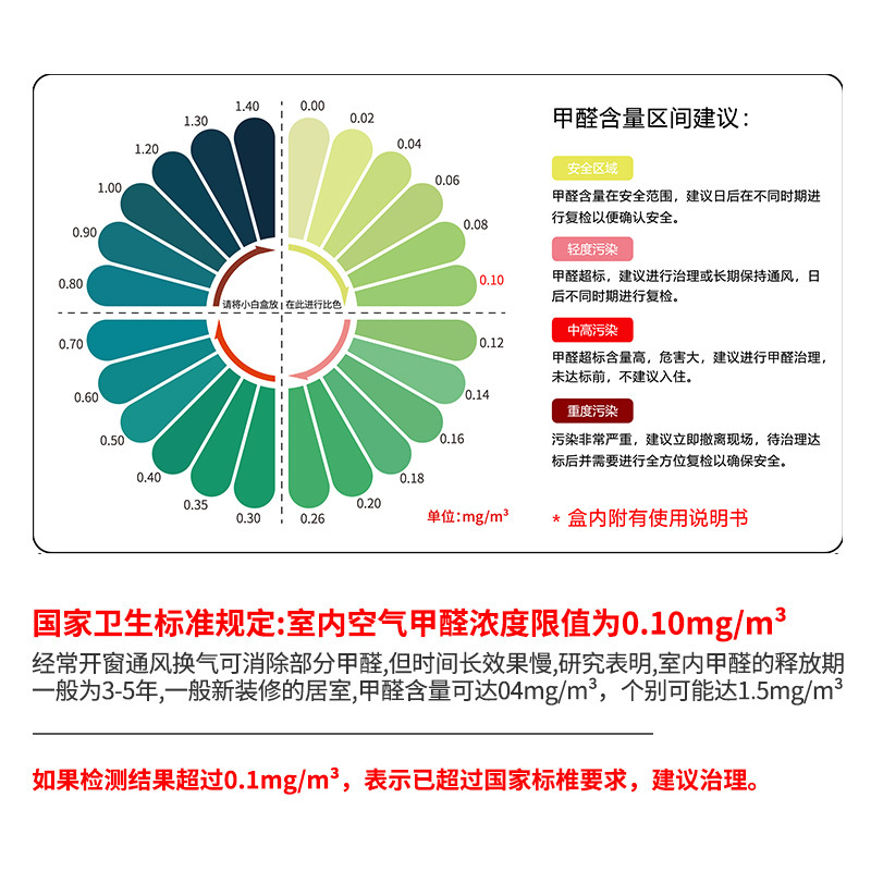 Formaldehyde Test Box self-test self-test box source manufacturers spot wholesale and retail simple formaldehyde test monitoring box