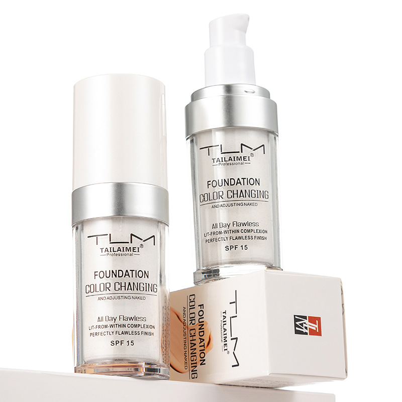 TLM Tellemay Warm Blush Foundation Brightening and Moisturizing Concealer Lasting and Easy to Fade Foundation