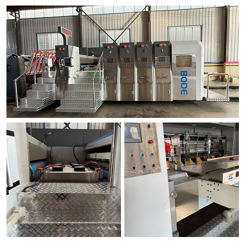 Inkjet Printing Machine, Fully Automatic High-Speed Two-Color Printing and Die-Cutting Machine Equipment, Carton Slotting Production Equipment Manufacturer