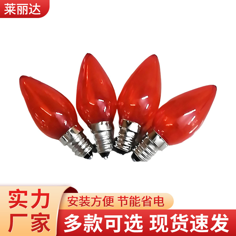 светодиодная лампочка Маммон красная свеча E12E14 Шентай лампочка удачи Чанмин лампочка светодиодная новая лампочка