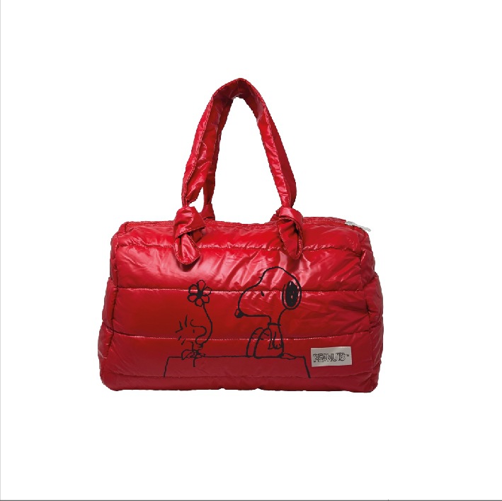 Fashionable Letter Travel Gym Bag Leather Printed Storage Bag Custom Logo Casual Hand Luggage Bag Digital