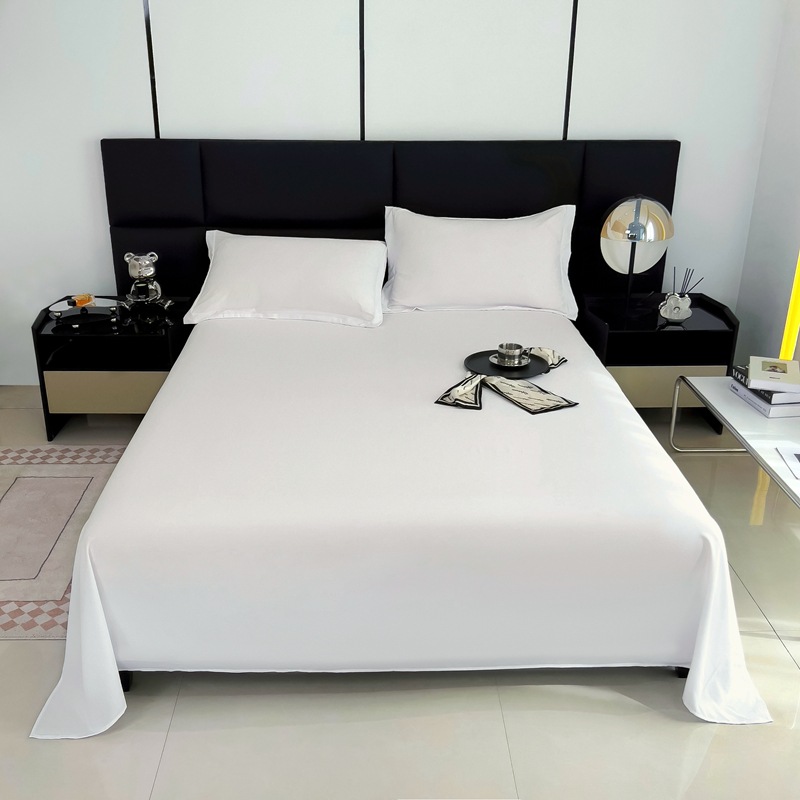 Однотонные простыни для студентов, оптовая продажа, из хлопка, для общежитий