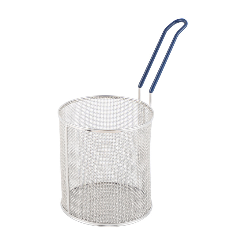 Factory Wholesale Stainless Steel Pasta Basket Spaghetti Basket 170*170*80mm Basket Design 304 Stainless Steel Hotel