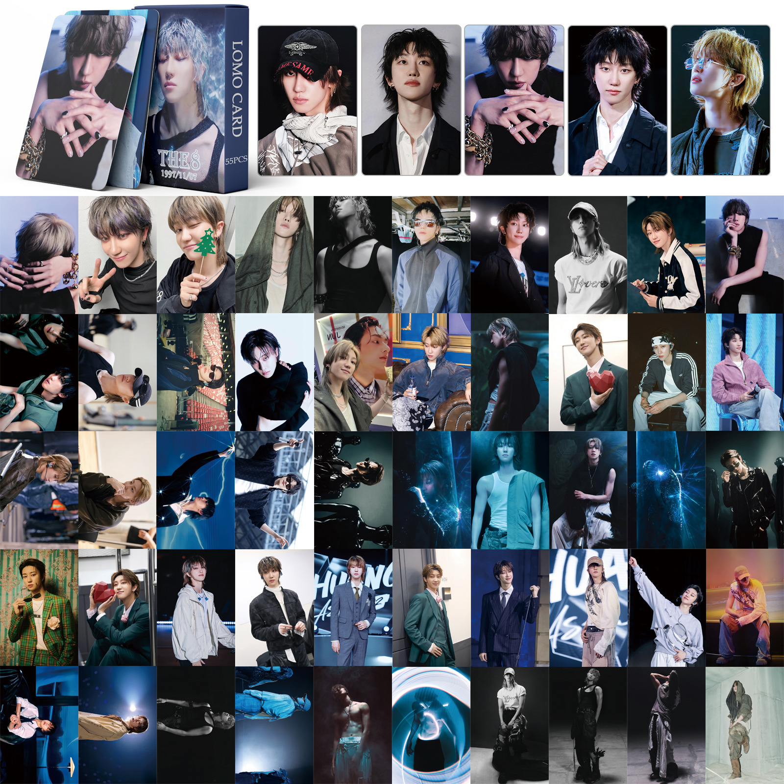 in stock 55 SEVENTEEN Xu Minghao Card THE 8 Card Cold Love STARDUST