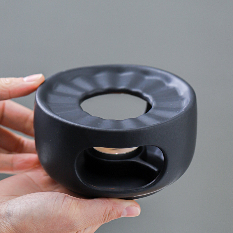 Japanese tea stove warm tea ceramic tea stove teapot base candle insulation fragrant tea maker suit household heating
