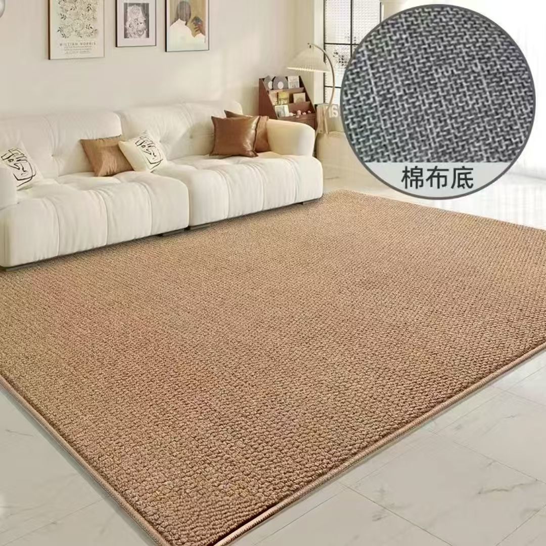 New Simple Sisal Scratching Board Plain Carpet Door Living Room Cream Coffee Table Solid Color Pineapple Bedroom Bedside Mat