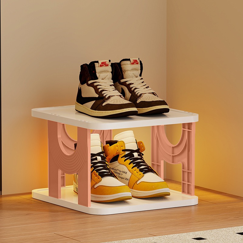 Home Door Dust-Proof Multi-Layer Simple Assembly Shoe Rack Narrow Small Dormitory Rental Room Storage Rack Shoe Cabinet ‌