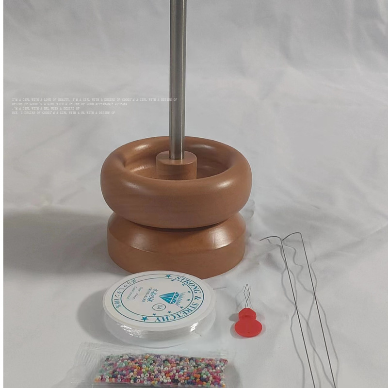 Cross-border New Beech/resin Beading Machine Beading Artifact Handmade Beading Bowl Quick Beading Tool