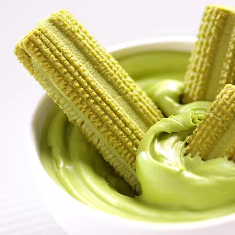 Fariz Sandwich Cookies Matcha 38g Wholesale Office Snack Chocolate Sandwich Cookies