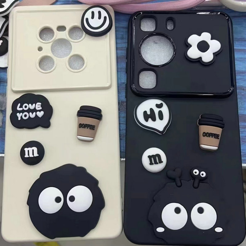 pvc soft patch briquettes briquettes series handmade diy cell phone case accessories hole shoes accessories wallet silicone patch