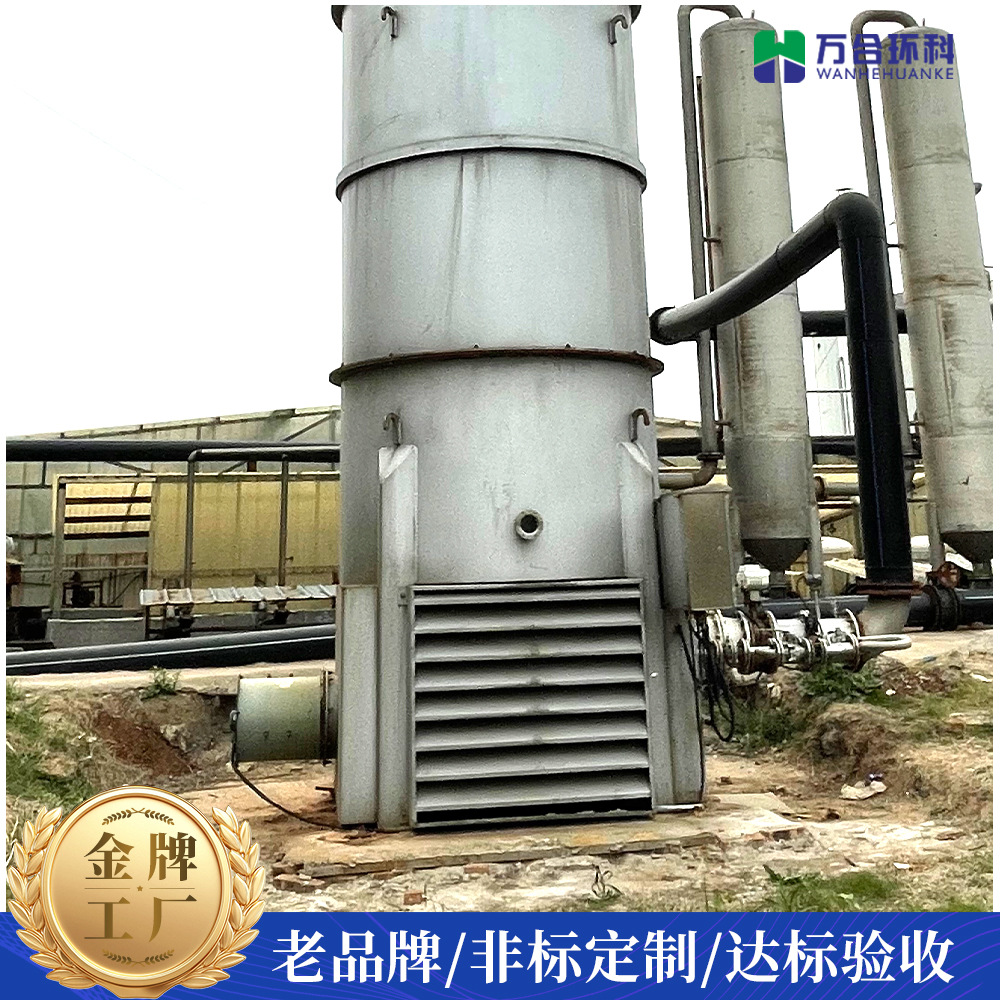 Paper Industry Sewage Treatment Factory Equipment Project 1800 Cube Internal Combustion Biogas Torch Farm Customization Device