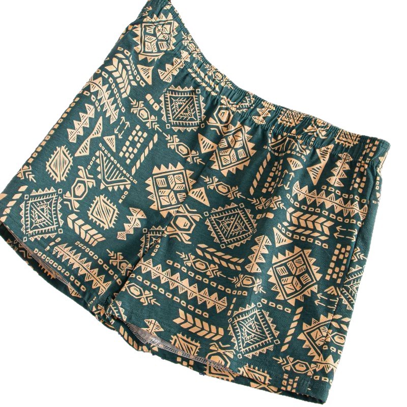 Men's Underwear Arrow Pants Retro Fashionable Loose plus size Breathable Home Pajamas One-Pants Multi-Wear Boxers