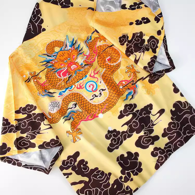 Improved Hanfu Song Dynasty Japanese Kimono Kimono Method Batch Men's and Women's Robe Fat Man Cardigan Thin Coat