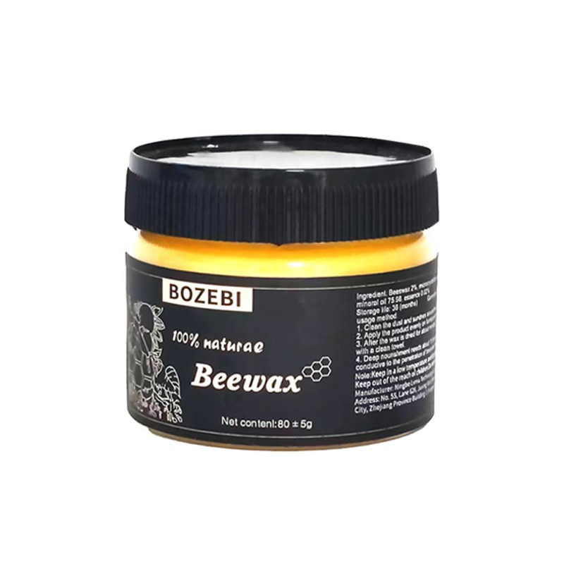 Beewax Natural Wood Beeswax Mahogany Furniture Care and Maintenance Polishing Waterproof Anti-Fouling Anti-Cracking Solid Wax