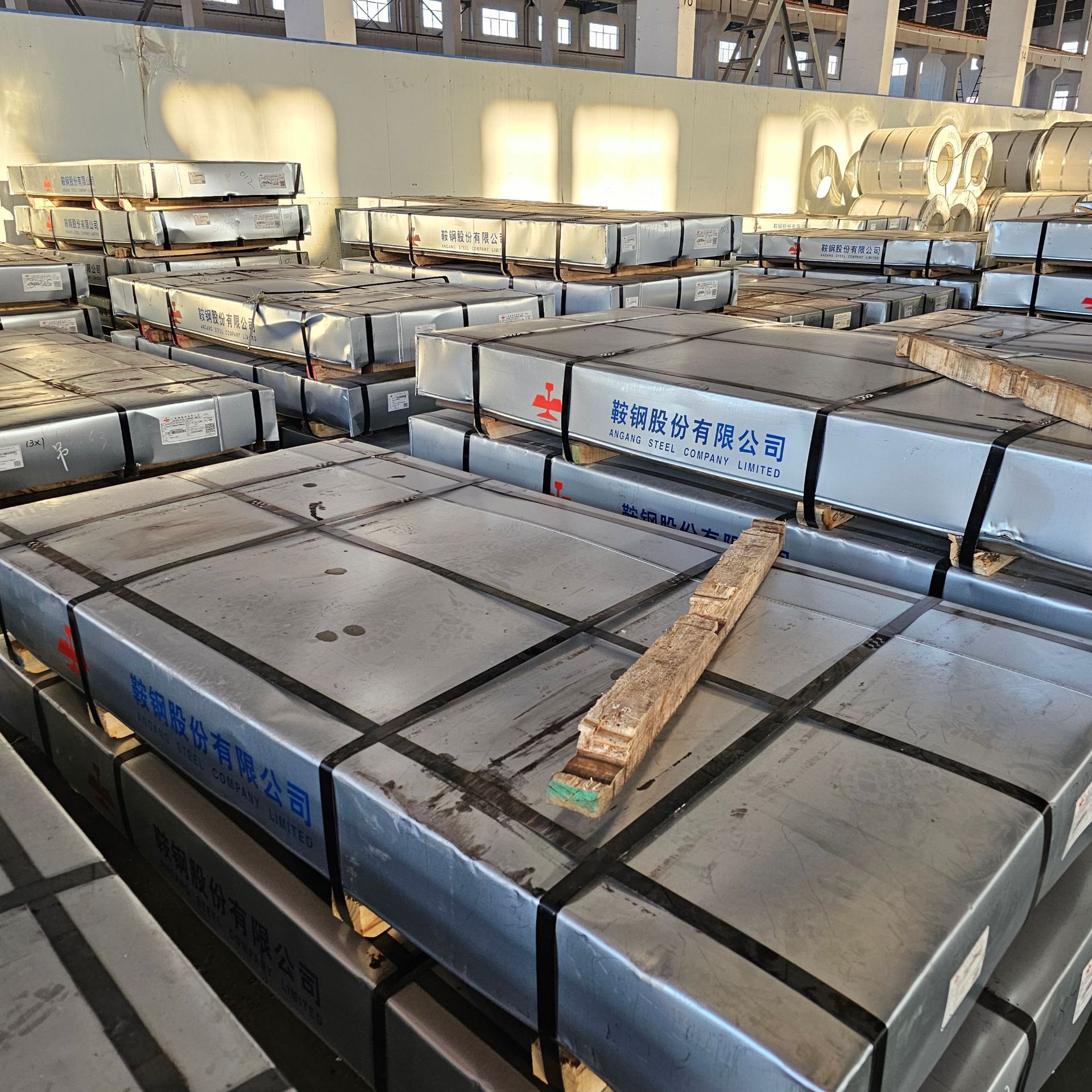 Ansteel Cold-Rolled Box Plate St12 Material Is Available in Stock for Automobile Bending Cold Plates
